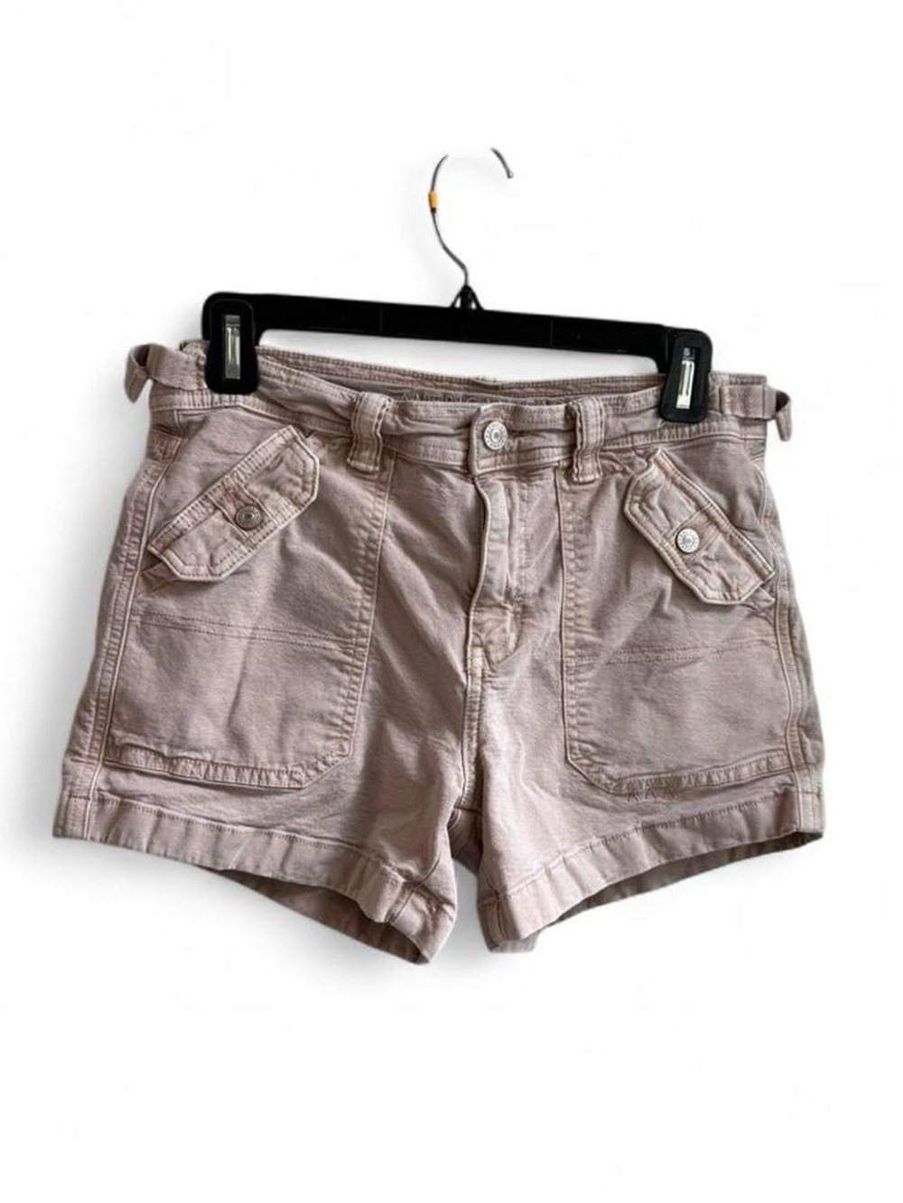 American Eagle Outfitters Dusty Pink Stretch Cargo Shorts